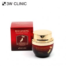 Питательный крем для лица с красным корейским женьшенем 3W Clinic Red Ginseng Nourishing Cream