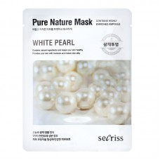 Тканевая маска с жемчугом Anskin Secriss Pure Nature Pearl Mask Pack