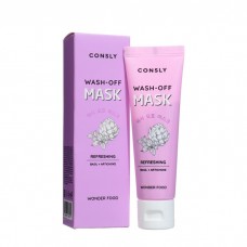 Очищающая глиняная маска с артишоком и базиликом Consly Wonder Food Refreshing Wash-Off Mask