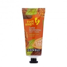 Питательный крем для ног с экстрактом какао Consly Super Nourishing Foot Cream