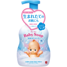 Жидкое мыло-пенка для тела и волос Cow Brand Kewpie, флакон-дозатор