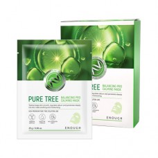 Тканевая маска для проблемной кожи Enough Pure Tree Balancing Pro Calming Mask