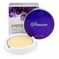 Пудра для эластичности с пептидами Enough Premium 8 Peptide Two Way Cake SPF50+ PA+++