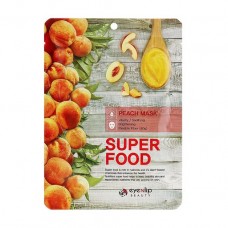 Тканевая маска с персиком Eyenlip Super Food Peach Mask 