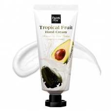 Крем для рук с авокадо и маслом ши FarmStay Tropical Fruit Hand Ceram Avocado & Shea Butter 