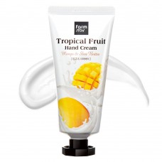 Крем для рук с манго и маслом ши FarmStay Tropical Fruit Hand Ceram Mango & Shea Butter