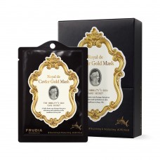 Тканевая маска с черной икрой и золотом Fruida Royal de Caviar Gold Mask