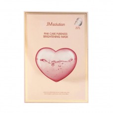 Осветляющая тканевая маска JMsolution Pink Care Pureness Brightening Mask