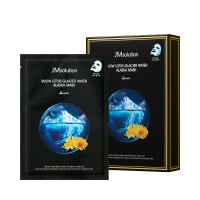   Тканевая маска с экстрактом снежного лотоса JmSolution Snow Lotus Glacier Water Alaska Mask Snow