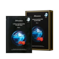   Тканевая маска с экстрактом японской камелии JmSolution Camellia Glacier Water Iceland Mask Snow 