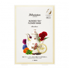 Тканевая маска с японским травяным чаем JMsolution Japan Blended Tea Flower Mask Moisture 