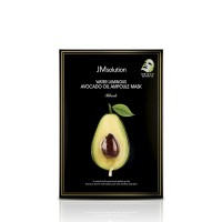 Листовая маска с авокадо JMsolution Water Luminous Avocado Oil Ampoule Mask