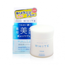 Крем с витамином С и коллагеном Kose Moisture Mild White 