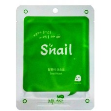  Маска тканевая с муцином улитки Mijin MJ on Snail mask pack