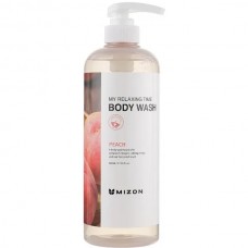 Гель для душа с персиком Mizon My Relaxing Time Body Wash 