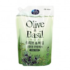 Экологичное средство для мытья посуды Mukunghwa  Olive & Basil Dishwashing Detergent 