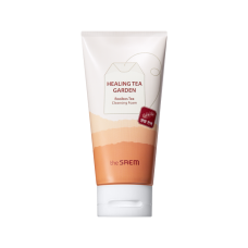 Очищающая пенка для эластичности кожи The Saem Healing Tea Garden Rooibos Tea Cleansing Foam 