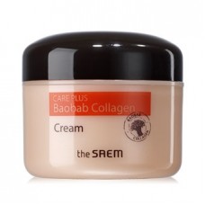 Крем коллагеновый баобаб The Saem Care Plus Baobab Collagen Cream