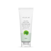  Крем для тела с центеллой Welcos Around me Cicatreecare Body Oil  Cream