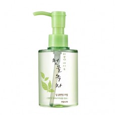 Гидрофильное масло с экстрактом ферментированного зеленого чая Welcos Green tea Deep Cleansing Oil