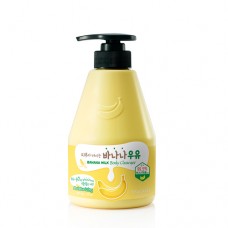 Гель для душа с экстрактом банана Welcos Kwailnara Banana Milk Body Cleanser