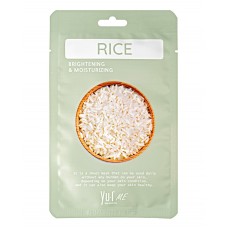 Тканевая маска для лица с экстрактом риса YU.R ME Rice Sheet Mask