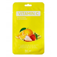 Тканевая маска для лица с витамином С YU.R ME Vitamin C Sheet Mask 